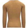 Merino Ripp-Langarmshirt Atlantic Golden Wheat