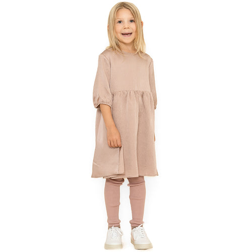 Ripp-Leggings Arona Merinowolle Dusty Rose