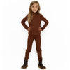 Ripp-Leggings Arona Merinowolle Gingerbread