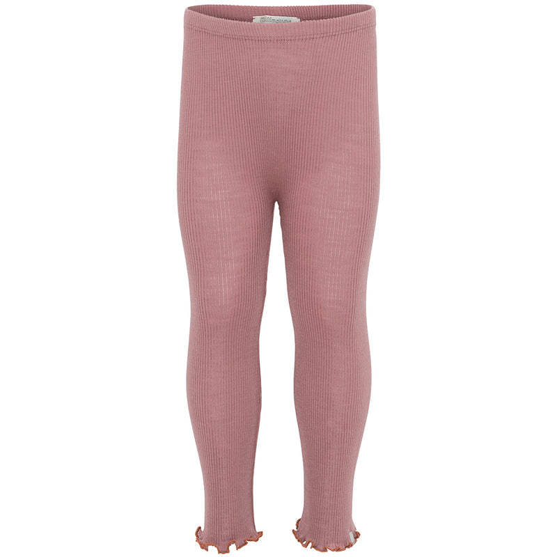 Merino Ripp-Leggings Arona Rose