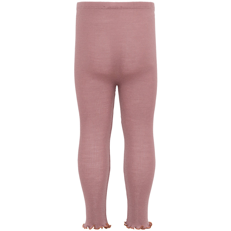 Merino Ripp-Leggings Arona Rose