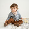 Merino Baby & Kids Rüschenschal Abib Beige