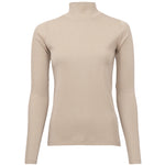 Adult Merino Langarm-Rollkragenshirt Vakrast Beige