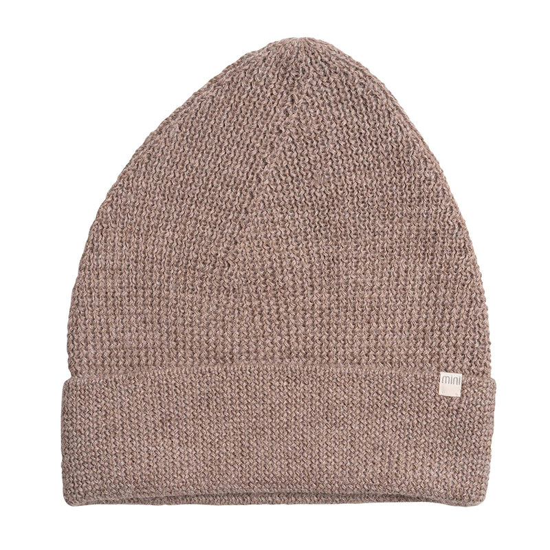 Mütze Koolie Alpaca-Wolle Ash Brown