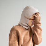 Merino Sturmhaube Alephant Beige