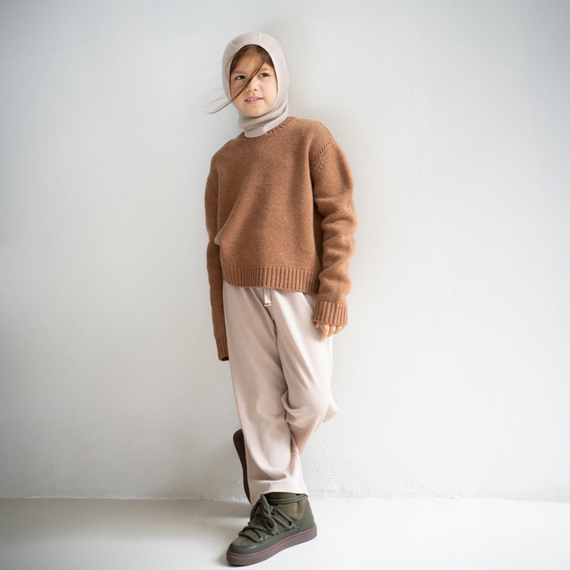 Merino Sturmhaube Alephant Beige