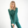 Adult Ripp-Langarmshirt Gerda Emerald