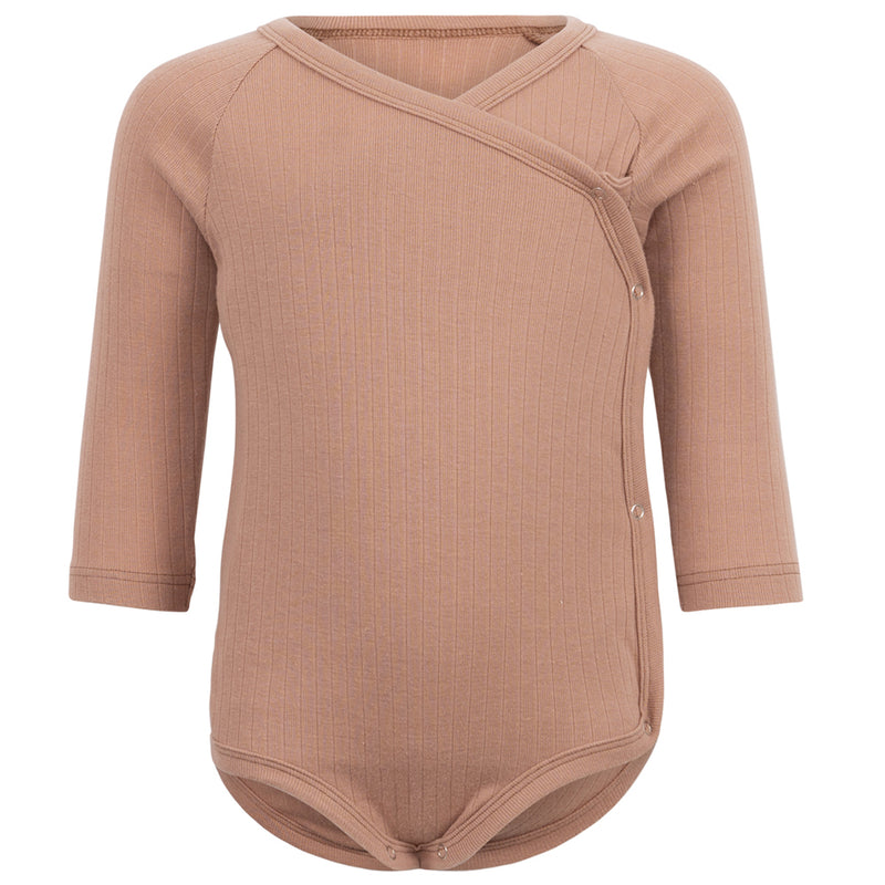 Baby Ripp-Wickelbody Noi Camel