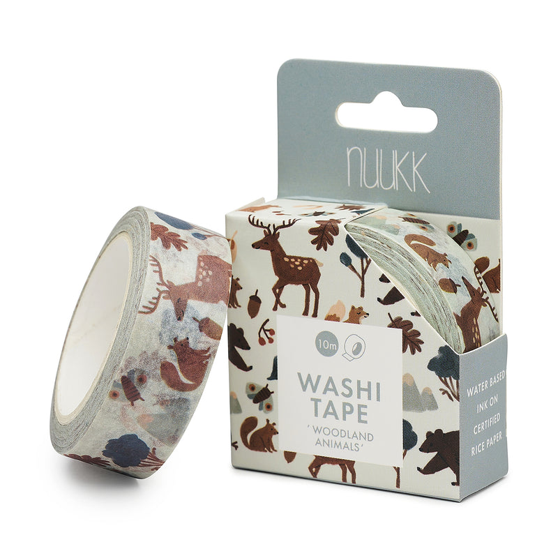 Washi Tape Woodland Animals