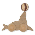 Rolling Sea Lion Holz-Schiebspielzeug