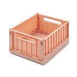 2er Pack Aufbewahrungsboxen Weston Tuscany Rose Gr. S mit Deckel