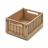 2er Pack Aufbewahrungsboxen Weston Oat Gr. S mit Deckel