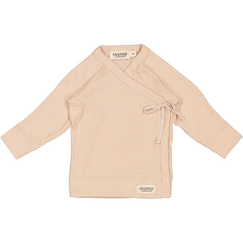 Geripptes Baby Wickelshirt Tut Wrap Micro Modal Fine Rose Moon