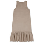 Adult Frill Dress Almond
