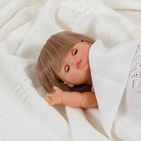 Minikane-Puppe Yzé mit Schlafaugen (34 cm)